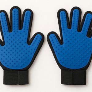 Pet Grooming Gloves Gentle Deshedding Massage Mitt For Dogs Cats Short Long Fur Bathing Cleaning Washing Brush 1 Pair